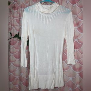 Charlotte Russe White Turtleneck Sweater